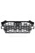 Решетка радиатора на Audi A4 B9 2019-2023 года ( стиль S4 Chrome black )