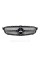 Решетка радиатора на Mercedes C-Class W205 2014-2018 год Diamond Black ( с местом под камеру )