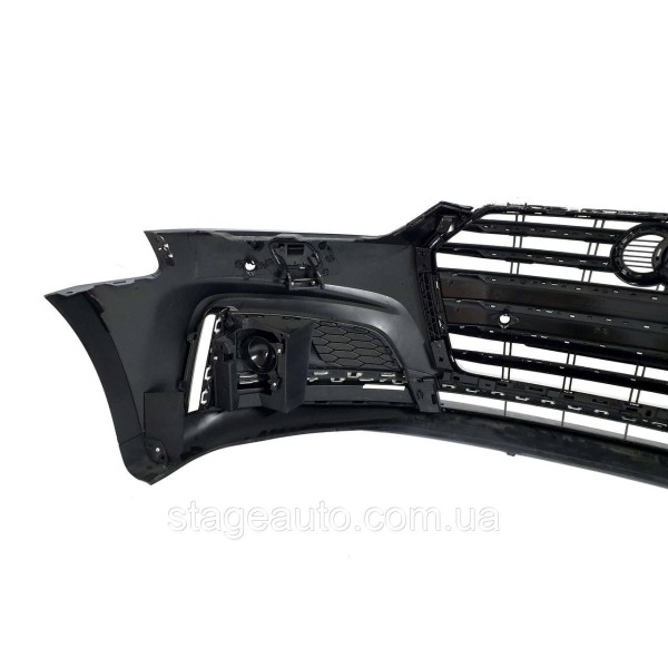 Передний бампер в стиле S-Line на Audi A5 F5 2016-2020 год ( V1 )