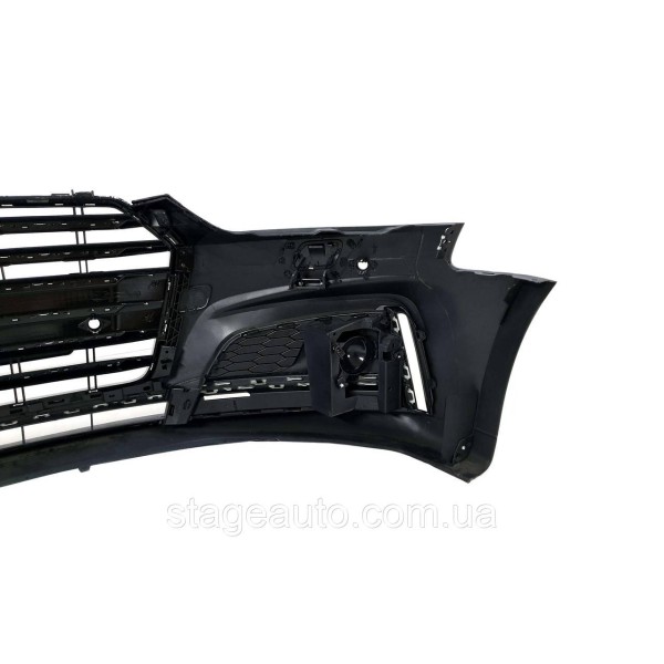 Передний бампер в стиле S-Line на Audi A5 F5 2016-2020 год ( V1 )