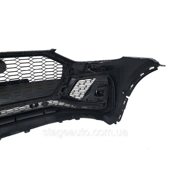 Передний бампер на Audi Q5 80A 2020-2023 года ( стиль RSQ5 )