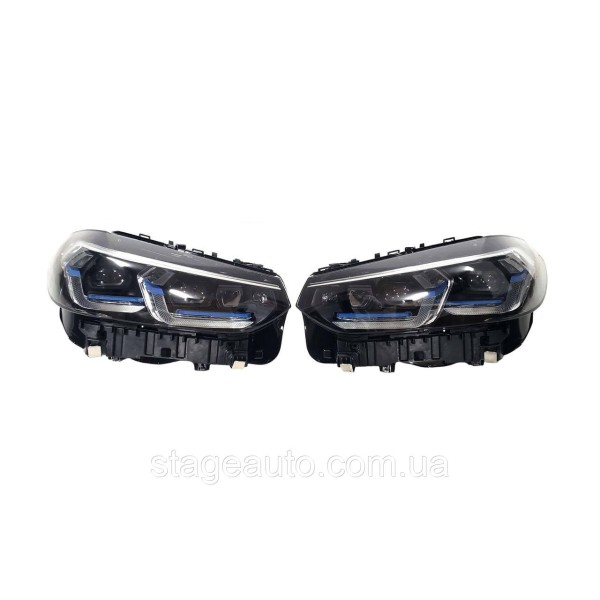 Комплект рестайлинга + оптика на BMW X3 G01 2018-2022 года ( стиль X3M F97 )