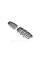 Nostrils for BMW 5 Series F10 2010-2017 Diamond Silver ( chrome frame )