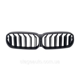 Ноздри на BMW 5 Series G30 2020-2022 года Черные Матовые ( Двойные M-Look )