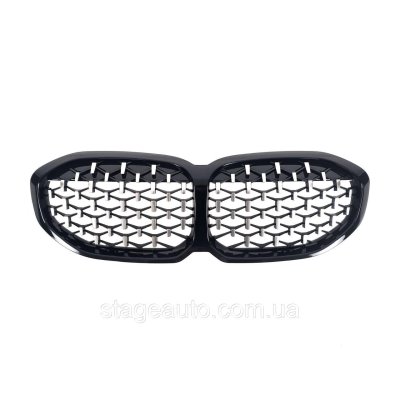 Ніздрі на BMW 1 Series F40 2019-2023 року Diamond Silver