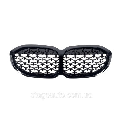 Ніздрі на BMW 1 Series F40 2019-2023 року Diamond Black