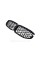 Ноздри на BMW 1 Series F40 2019-2023 года Diamond Black