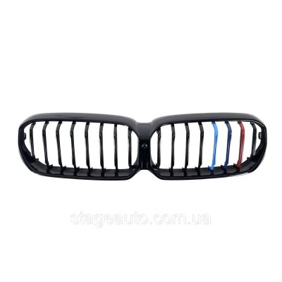 Ноздрі на BMW 5 Series G30 2020-2022 року Чорний глянець M-Color