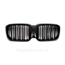 Ноздри на BMW X3 G01 2022-2023 года Черный Глянец ( M-Look )