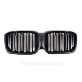 Ноздри на BMW X3 G01 2022-2023 года Черный Матовый ( M-Look )