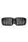 Ноздри на BMW X3 G01 2022-2023 года Черный Матовый ( M-Look )
