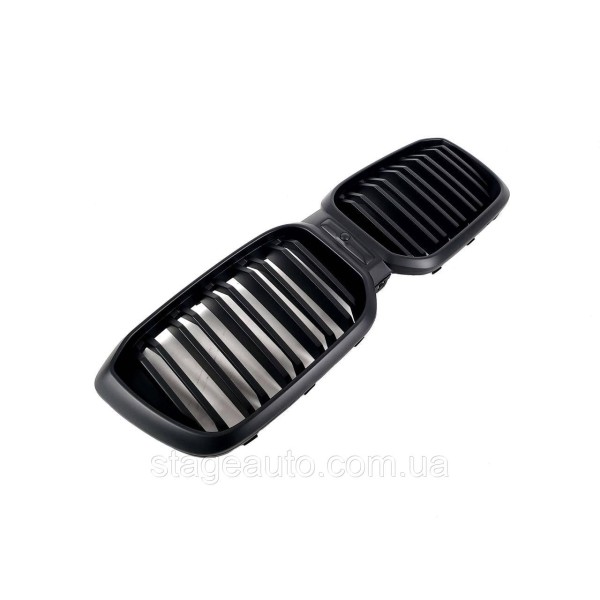 Ноздри на BMW X3 G01 2022-2023 года Черный Матовый ( M-Look )