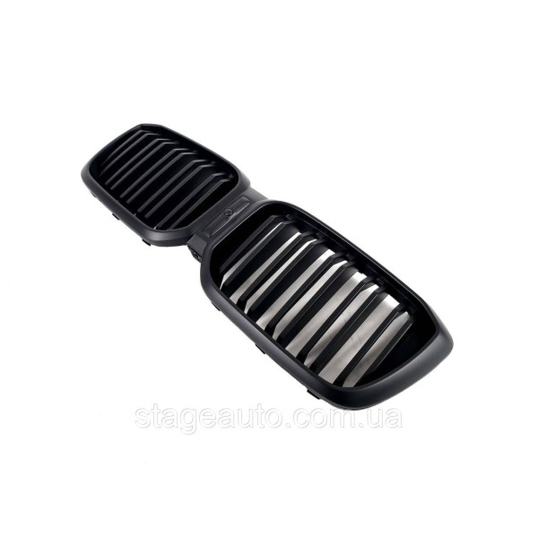 Ноздри на BMW X3 G01 2022-2023 года Черный Матовый ( M-Look )