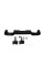 Передний бампер с диффузором ( Body Kit ) на BMW X3 G01 2022-2023 года ( стиль X3M F97 )