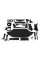 Передний бампер с диффузором ( Body Kit ) на BMW X3 G01 2022-2023 года ( стиль X3M F97 )