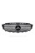 Решетка радиатора на Mercedes E-Class W213 2016-2020 год Diamond Silver ( под камеру )