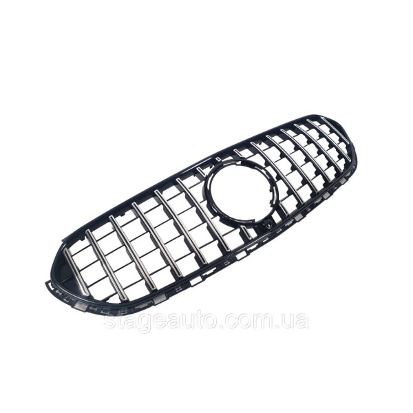 Radiator grille for Mercedes GLC-Class X254 2022-2024 Chrome Black (GT Panamericana)