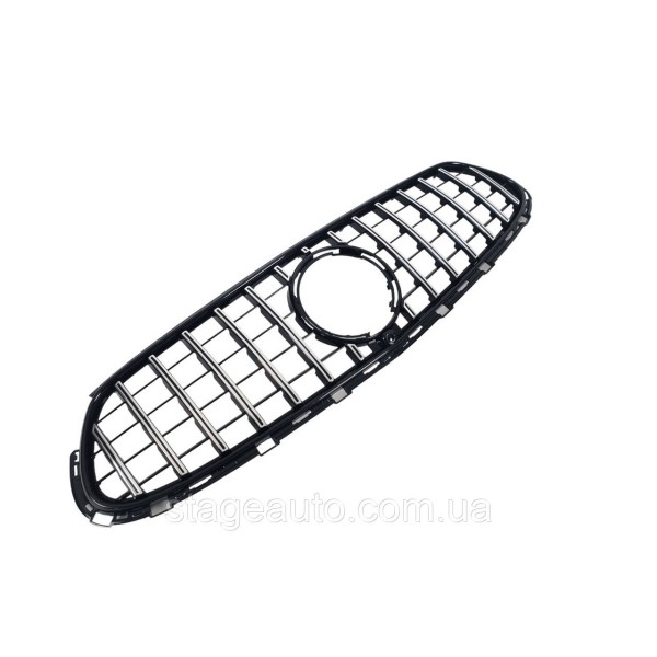 Radiator grille for Mercedes GLC-Class X254 2022-2024 Chrome Black (GT Panamericana)