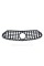 Radiator grille for Mercedes GLC-Class X254 2022-2024 Chrome Black (GT Panamericana)