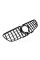 Решетка радиатора на Mercedes V-Class W447 2020-2023 года ( GT Full Black ) Normal