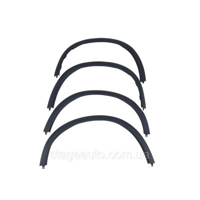 Розширювачі арок на BMW X5 G05 2018-2022 (M Sport Paket ґрунт)