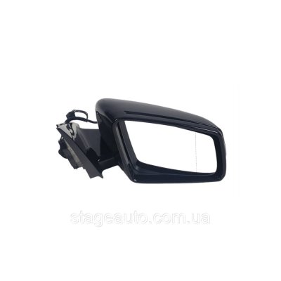 Праве дзеркало на Mercedes E-Class W212 2009-2016 року (у зборі) Чорне