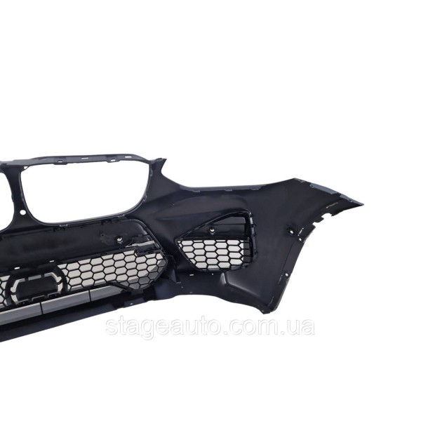 Передний бампер на BMW X3 G01 2018-2022 года ( стиль X3M F97 )