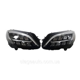 Фары Mercedes-Benz C-Class W205 2018-2021 год ( Led High Perormance ) комплектные