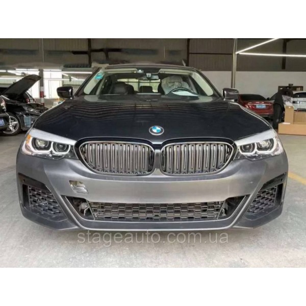 Передний бампер на BMW 5 Series G30 2017-2020 года ( стиль M-Tech LCI )
