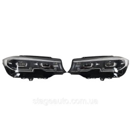 Фары на BMW 3 Series G20 / G21 2018-2022 года ( Full Led Европа ) комплектные