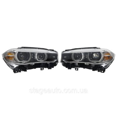 Передні фари Bi-Xenon No Adaptive на BMW X5 F15 2013-2018 року ( Європа) комплектні