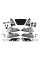 Комплект сеток с подсветкой Bowers & Wilkins на BMW X5 G05 / X7 G07 ( VV WL )