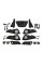 Комплект сеток с подсветкой Bowers & Wilkins на BMW X5 G05 / X7 G07 ( VV WL )