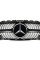 Решетка радиатора на Mercedes CLA-Class C118 2019-2022 года Diamond Black ( под камеру )