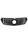 Решетка радиатора на Mercedes V-Class W447 2014-2019 года Chrome Black ( GT Panamericana ) под камеру V2