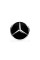 Логотип на Mercedes C-Class W205 2014-2018 года ( муляж дистроника ) Хром