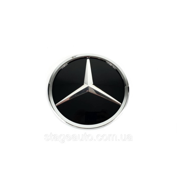 Логотип на Mercedes C-Class W205 2014-2018 года ( муляж дистроника ) Хром