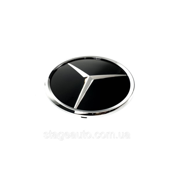 Логотип на Mercedes C-Class W205 2014-2018 года ( муляж дистроника ) Хром