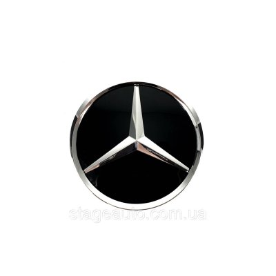 Логотип на Mercedes C-Class W204 2007-2014 року (муляж дистроніка) Хром