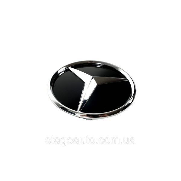 Логотип на Mercedes S-Class Coupe C217 2015-2017 года ( муляж дистроника ) Хром 3D