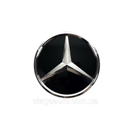 Логотип на Mercedes GLS-Class X166 2015-2019 года ( муляж дистроника ) Хром
