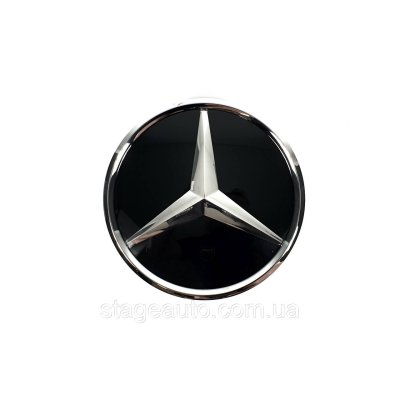 Логотип на Mercedes GLS-Class X166 2015-2019 року (муляж дистроніка) Хром