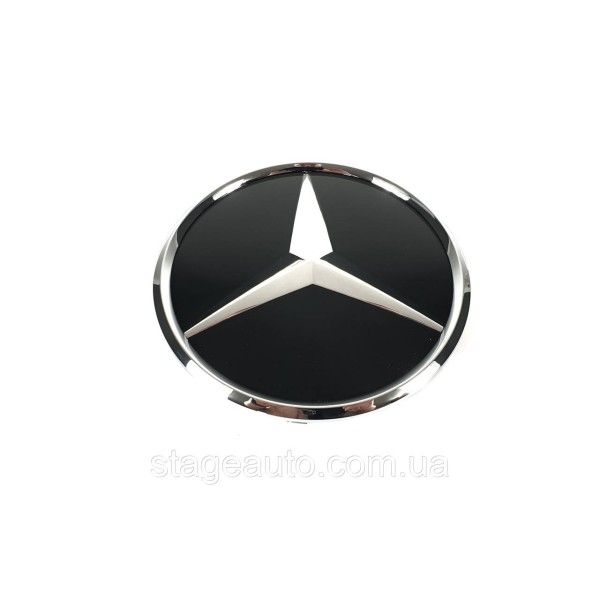 Логотип на Mercedes GLS-Class X166 2015-2019 года ( муляж дистроника ) Хром