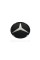 Логотип на Mercedes GLS-Class X166 2015-2019 года ( муляж дистроника ) Черный с хром