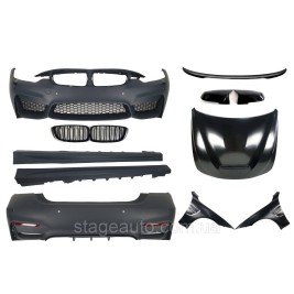 Полный комплект обвеса на BMW 4 Series F36 2014-2019 год ( в стиле M4 F82 ) V2