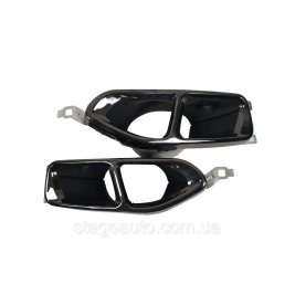 Насадки на выхлоп BMW 7 Series G11 / G12 2015-2019 года ( M760 Black )