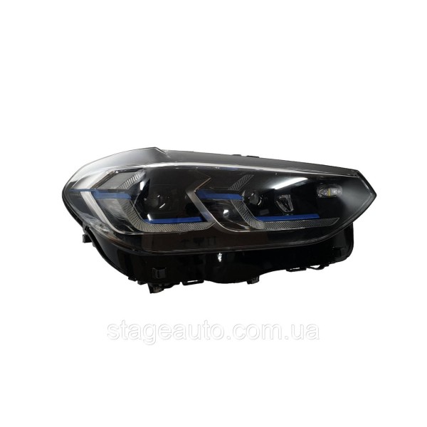 Передние фары Full Led Adaptive на BMW X3 / X4 G01 / G02 2018-2021 года ( апгрейд в LCI Laser )