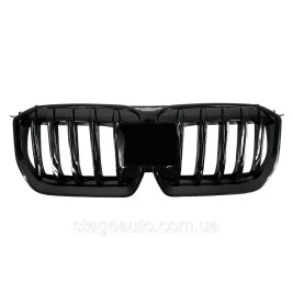 Nostrils for BMW X1 U11 2022-2024 Black Glossy