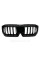Nostrils for BMW X1 U11 2022-2024 Black Glossy