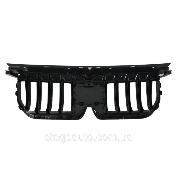 Nostrils for BMW X1 U11 2022-2024 Black Glossy